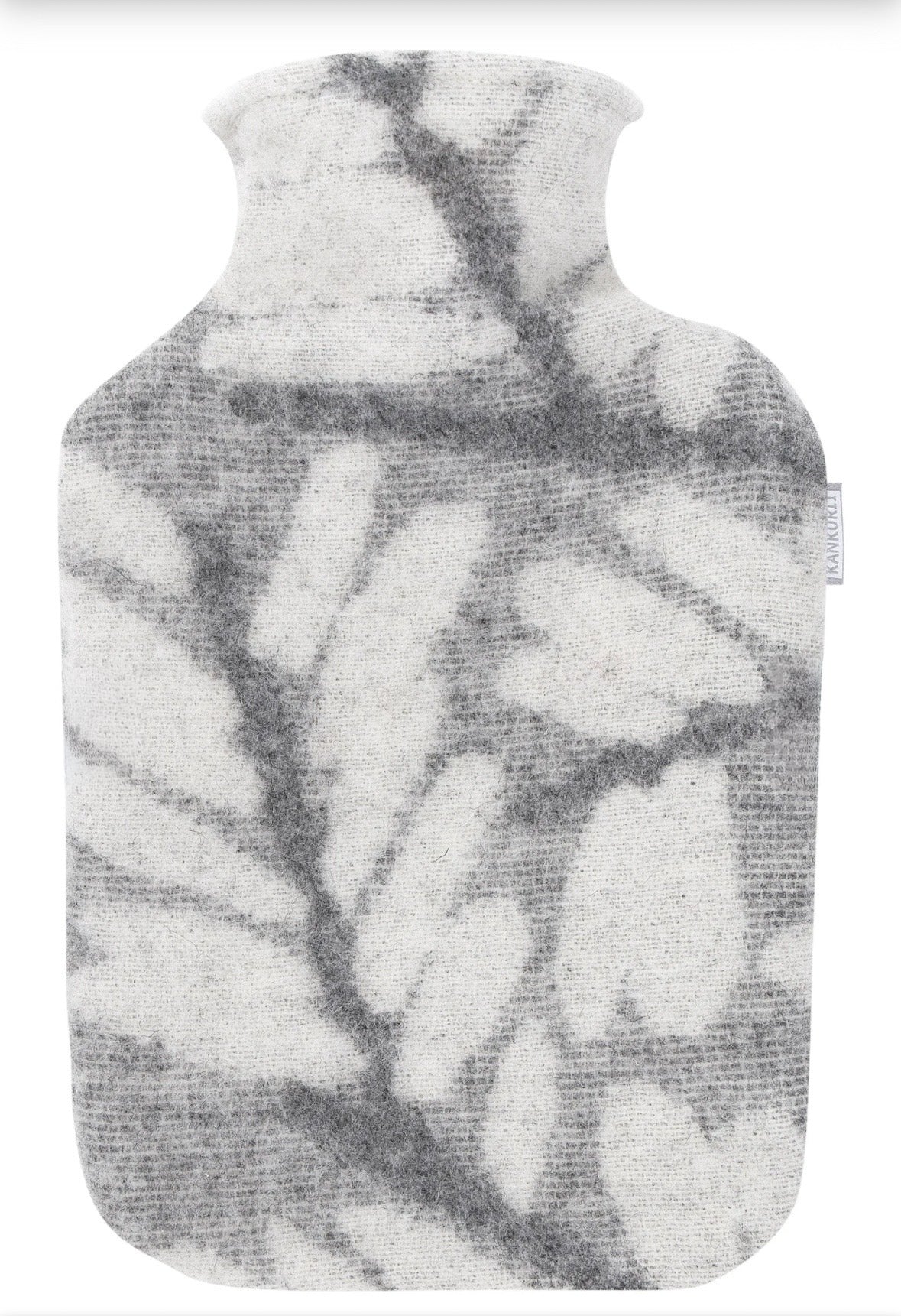 VERSO hot water bottle - grey-white