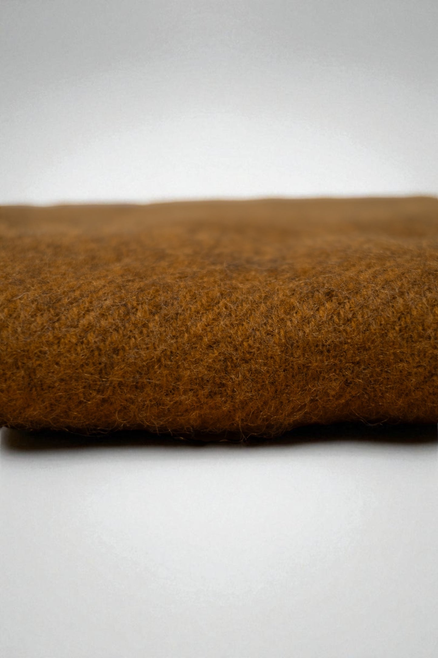 Gotland Caramel Brushed Gotland & Lambswool Throw