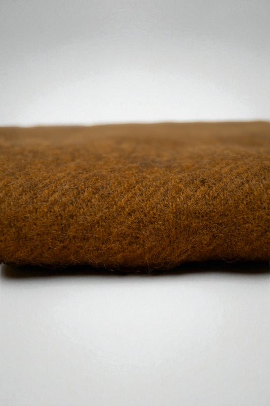 Gotland Caramel Brushed Gotland & Lambswool Throw