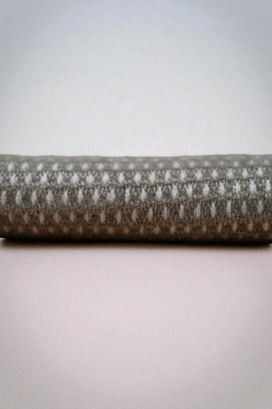 Hugo Dusty Green Recycled Merino & New Merino Scarf