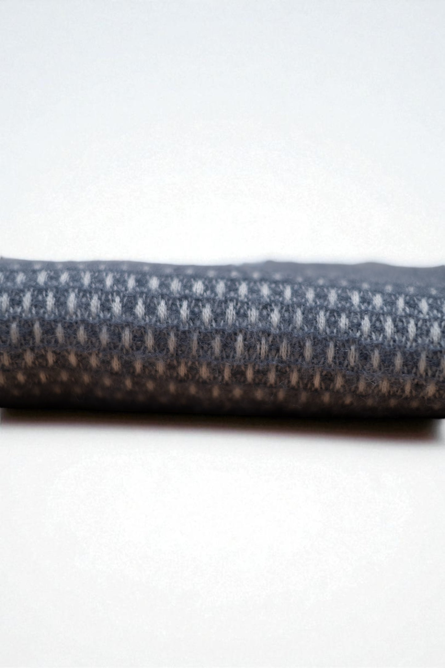Hugo Dusty Blue Recycled Merino & New Merino Scarf