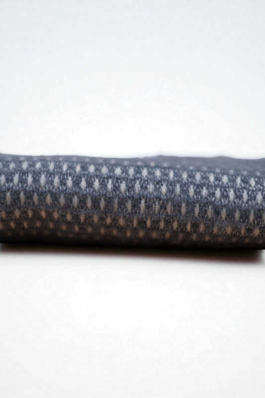 Hugo Dusty Blue Recycled Merino & New Merino Scarf