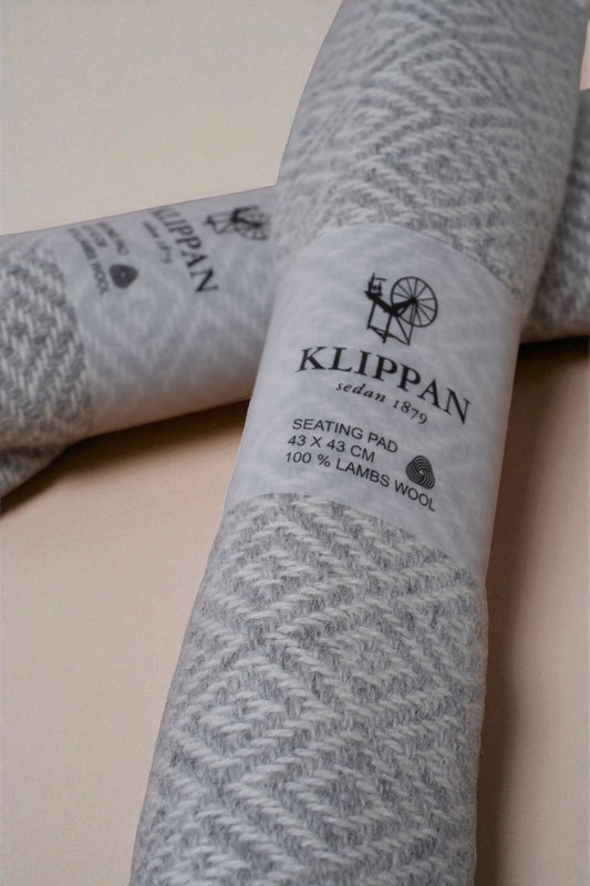 Stella Light Grey Lambswool Cushion Cover