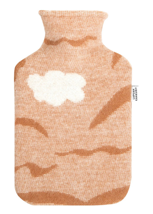 RANNALLA hot water bottle - cinnamon-white