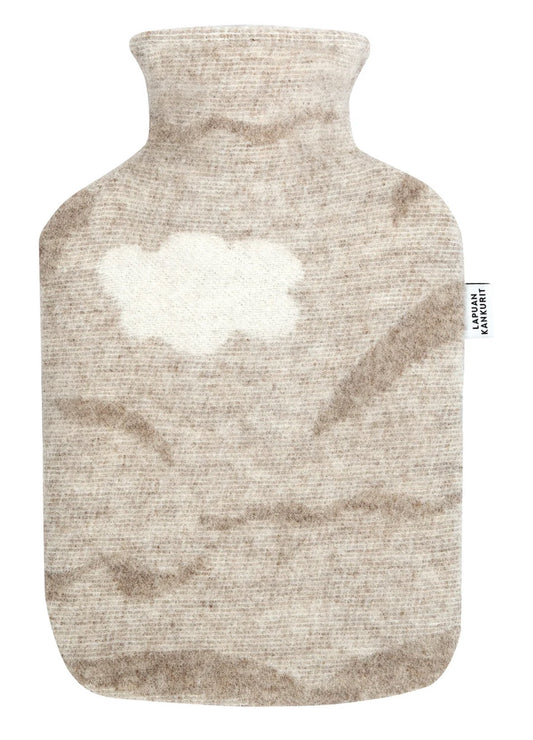RANNALLA hot water bottle - beige-white