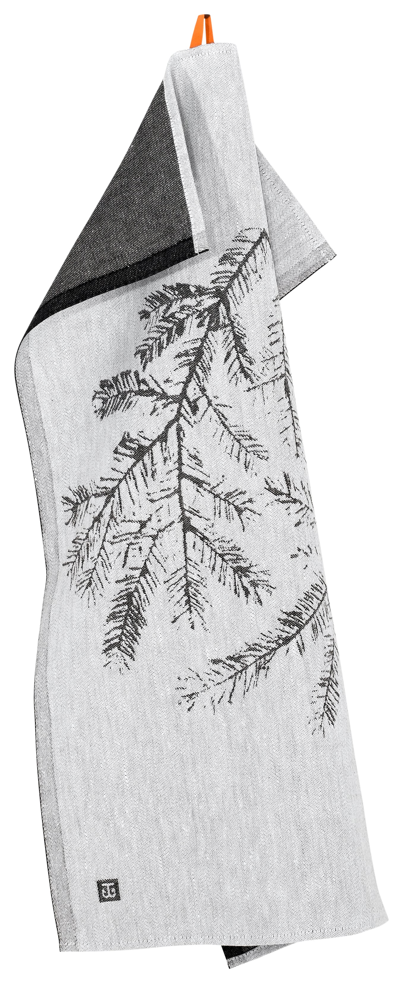 HAVU X TEEMU JÄRVI linen towel - white-black