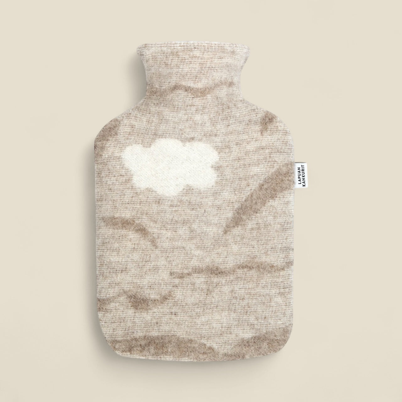 RANNALLA hot water bottle - beige-white