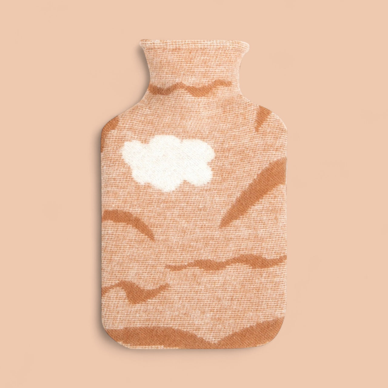 RANNALLA hot water bottle - cinnamon-white