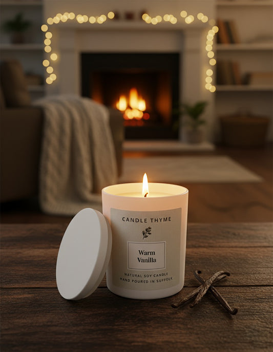 Warm Vanilla - 220g candle