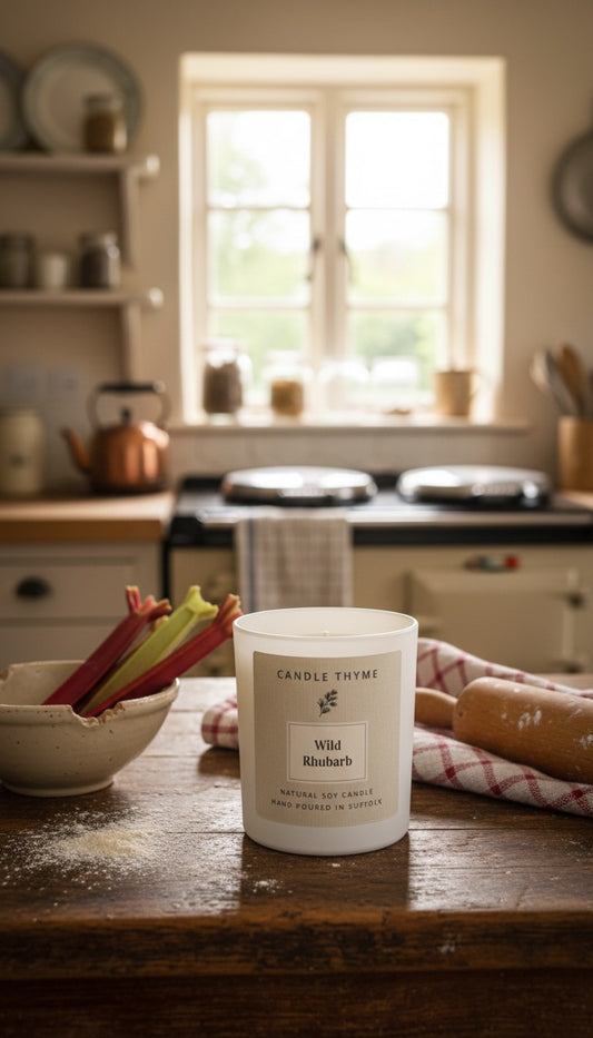 Wild Rhubarb - 220g candle