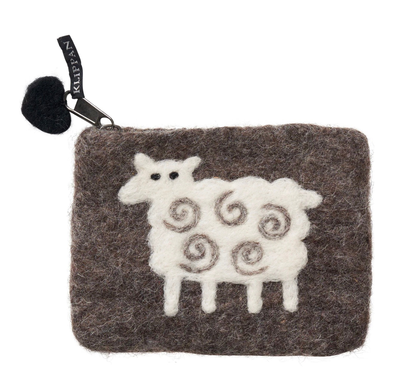 Sheep Felted Wool Purse