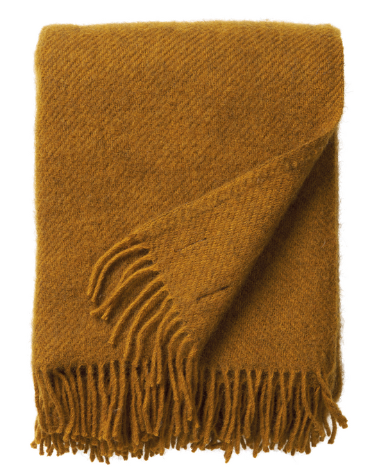 Gotland Caramel Brushed Gotland & Lambswool Throw