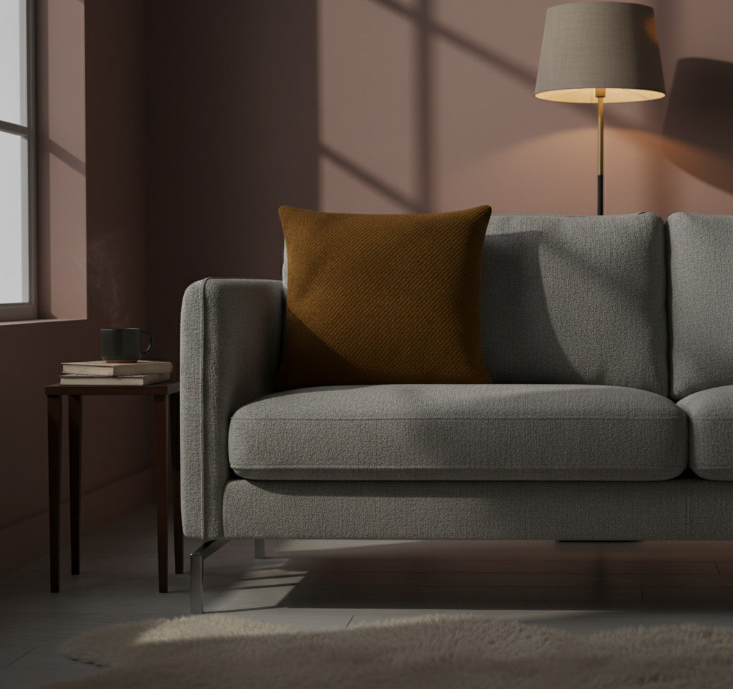 Gotland Caramel Gotland & Lambswool Cushion Cover